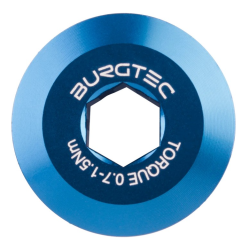 Βίδα μανιβέλας BURGTEC Shimano Crank Bolt ­Deep Blue