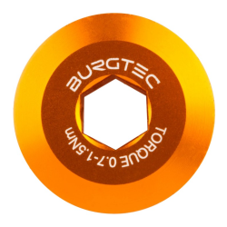 Βίδα μανιβέλας BURGTEC Shimano Crank Bolt ­Iron Bro Orange