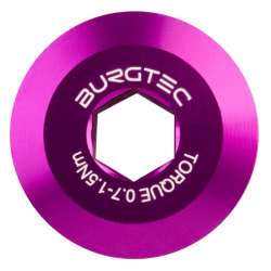Βίδα μανιβέλας BURGTEC Shimano Crank Bolt ­Purple Rain