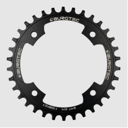Δίσκος ποδηλάτου BURGTEC 104mm BCD Outside Fit EBike Steel Thick Thin Chainring 34T Δίσκος ποδηλάτου BURGTEC 104mm BCD Outside Fit EBike Steel Thick Thin Chainring 34T
