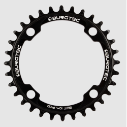Δίσκος ποδηλάτου BURGTEC 104mm BCD Thick Thin Chainring 36T