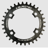 Δίσκος ποδηλάτου BURGTEC 96/64mm PCD Thick Thin Chainring ­30T ­Burgtec Black