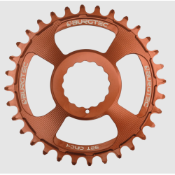 Δίσκος ποδηλάτου BURGTEC Cinch Thick Thin Chainring 28T­ Kash Bronze