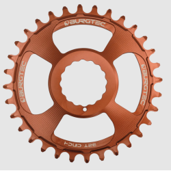 Δίσκος ποδηλάτου BURGTEC Cinch Thick Thin Chainring 32T Kash Bronze Δίσκος ποδηλάτου BURGTEC Cinch Thick Thin Chainring 32T Kash Bronze