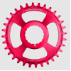Δίσκος ποδηλάτου BURGTEC Cinch Thick Thin Chainring ­32T­ Toxic Barbie