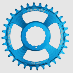 Δίσκος ποδηλάτου BURGTEC Cinch Thick Thin Chainring 34T Deep Blue Δίσκος ποδηλάτου BURGTEC Cinch Thick Thin Chainring 34T Deep Blue