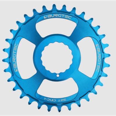 Δίσκος ποδηλάτου BURGTEC Cinch Thick Thin Chainring ­34T ­Deep Blue