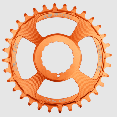 Δίσκος ποδηλάτου BURGTEC Cinch Thick Thin Chainring ­34T ­Iron Bro Orange