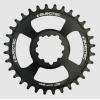 Δίσκος ποδηλάτου BURGTEC GXP 6mm Offset Thick Thin Chainring ­Burgtec Black ­34T