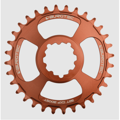 Δίσκος ποδηλάτου BURGTEC GXP Boost 3mm Offset Thick Thin Chainring ­32T Kash Bronze