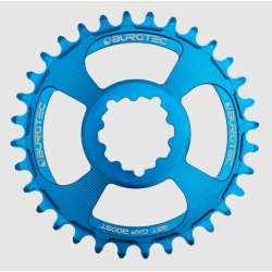 Δίσκος ποδηλάτου BURGTEC GXP Boost 3mm Offset Thick Thin Chainring ­34T­ Deep Blue