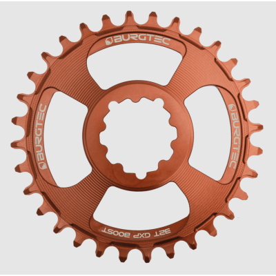 Δίσκος ποδηλάτου BURGTEC GXP Boost 3mm Offset Thick Thin Chainring ­34T ­Kash Bronze