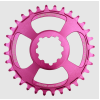 Δίσκος ποδηλάτου BURGTEC GXP Boost 3mm Offset Thick Thin Chainring ­34T ­Purple Rain
