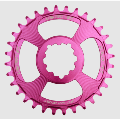 Δίσκος ποδηλάτου BURGTEC GXP Boost 3mm Offset Thick Thin Chainring ­34T ­Purple Rain