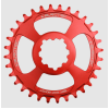 Δίσκος ποδηλάτου BURGTEC GXP Boost 3mm Offset Thick Thin Chainring ­34T Race Red