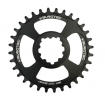 Δίσκος ποδηλάτου BURGTEC GXP Boost 3mm Offset Thick Thin Chainring ­Burgtec Black ­32T thumb