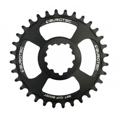 Δίσκος ποδηλάτου BURGTEC GXP Boost 3mm Offset Thick Thin Chainring ­Burgtec Black ­32T