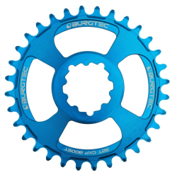 Δίσκος ποδηλάτου BURGTEC GXP Boost 3mm Offset Thick Thin Chainring Deep Blue ­32T