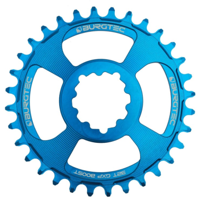 Δίσκος ποδηλάτου BURGTEC GXP Boost 3mm Offset Thick Thin Chainring Deep Blue ­32T