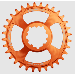 Δίσκος ποδηλάτου BURGTEC GXP Boost 3mm Offset Thick Thin Chainring Iron Bro Orange 32T Δίσκος ποδηλάτου BURGTEC GXP Boost 3mm Offset Thick Thin Chainring Iron Bro Orange 32T