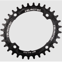 Δίσκος ποδηλάτου BURGTEC Oval 104mm BCD Thick Thin Chainring 32T