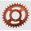 Δίσκος ποδηλάτου BURGTEC Oval Cinch Thick Thin Chainring Kash Bronze ­32T thumb