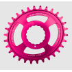 Δίσκος ποδηλάτου BURGTEC Oval Cinch Thick Thin Chainring Purple Rain 32T Δίσκος ποδηλάτου BURGTEC Oval Cinch Thick Thin Chainring Purple Rain 32T thumb