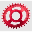 Δίσκος ποδηλάτου BURGTEC Oval Cinch Thick Thin Chainring ­Race Red ­32T thumb
