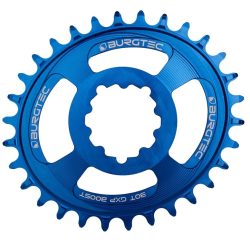 Δίσκος ποδηλάτου BURGTEC Oval GXP Boost 3mm Offset Thick Thin Chainring 32T Deep Blue Δίσκος ποδηλάτου BURGTEC Oval GXP Boost 3mm Offset Thick Thin Chainring 32T Deep Blue