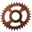 Δίσκος ποδηλάτου BURGTEC Oval Shimano Direct Mount Thick Thin Chainring - 32T - Kash Bronze Δίσκος ποδηλάτου BURGTEC Oval Shimano Direct Mount Thick Thin Chainring - 32T - Kash Bronze thumb