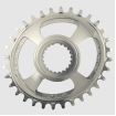 Δίσκος ποδηλάτου BURGTEC Oval Shimano Direct Mount Thick Thin Chainring - 32T - Rhodium Silver Δίσκος ποδηλάτου BURGTEC Oval Shimano Direct Mount Thick Thin Chainring - 32T - Rhodium Silver thumb
