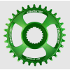 Δίσκος φρένων BURGTEC Shimano Direct Mount Thick Thin Chainring - 30T - Candy Spruce Green