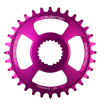 Δίσκος ποδηλάτου BURGTEC Shimano Direct Mount Thick Thin Chainring - 32T - Purple Rain thumb