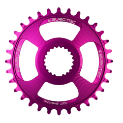 Δίσκος ποδηλάτου BURGTEC Shimano Direct Mount Thick Thin Chainring - 32T - Purple Rain Δίσκος ποδηλάτου BURGTEC Shimano Direct Mount Thick Thin Chainring - 32T - Purple Rain