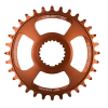 Δίσκος ποδηλάτου BURGTEC Shimano Direct Mount Thick Thin Chainring - 34T - Kash Bronze