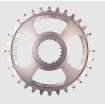 Δίσκος ποδηλάτου BURGTEC Shimano Direct Mount Thick Thin Chainring ­ 34T ­ Rhodium Silver thumb