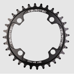 Δίσκος ποδηλάτου BURGTEC Sram 94MM BCD Thick Thin Chainring 34T Δίσκος ποδηλάτου BURGTEC Sram 94MM BCD Thick Thin Chainring 34T