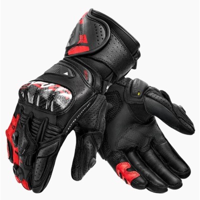 Δερμάτινα γάντια μηχανής SHIMA RS-3 RED