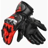 Δερμάτινα γάντια μηχανής SHIMA RS-3 RED FLUO