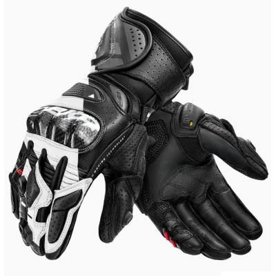 Δερμάτινα γάντια μηχανής SHIMA RS-3 WHITE