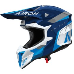 Κράνος motocross AIROH WRAAAP VISION Conquer Blue Gloss