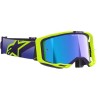 Μάσκα μηχανής motocross ALPINESTARS VISION 8 CORP PRP/YLWPNK/MIR BLUE