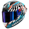 Κράνος μηχανής SHARK AERON-GP FIM RACING SPEED-FANCY  BLACK/WHITE/ORANGE