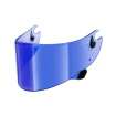 Ζελατίνα κράνους SHARK AERON; AERON GP; RACE-R; SPEED-R - Blue/Mirror thumb