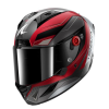 Κράνος μηχανής SHARK AERON MEKARIUM BLACK/RED//WHITE