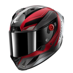 Κράνος μηχανής SHARK AERON MEKARIUM BLACK/RED//WHITE