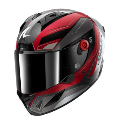 Κράνος μηχανής SHARK AERON MEKARIUM BLACK/RED//WHITE Κράνος μηχανής SHARK AERON MEKARIUM BLACK/RED//WHITE