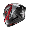 Κράνος μηχανής SHARK AERON MEKARIUM BLACK/RED//WHITE thumb