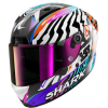 Κράνος μηχανής SHARK AERON SPEED-FANCY MAT BLACK/ORANGE/WHITE