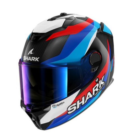 Κράνος μηχανής SHARK SPARTAN GT PRO CARBON GUINTOLI BLUE/CARBON/RED